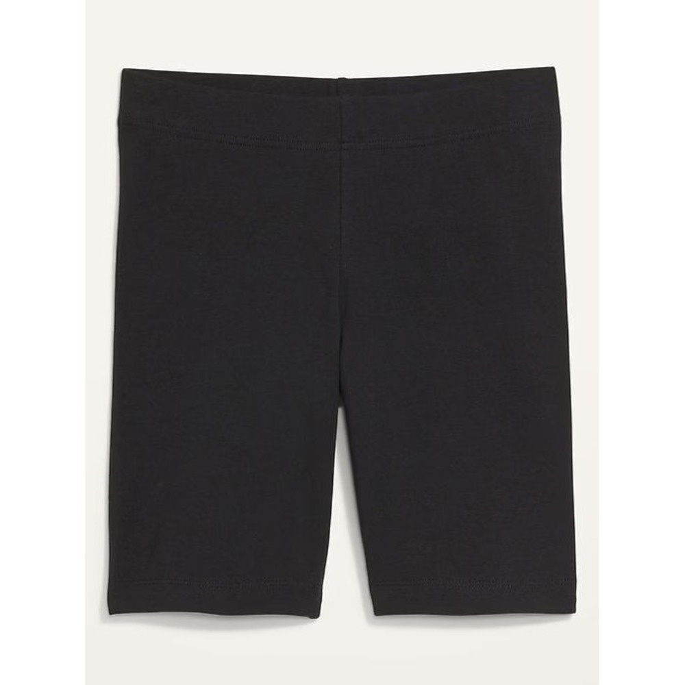 Old Navy Women's High Waisted 7.25" Inseam Biker Shorts - Black - XL Petite